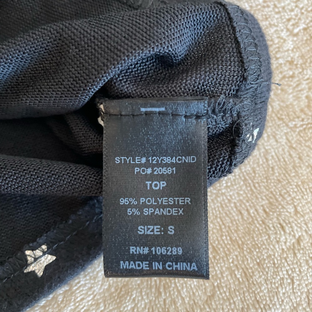 Rowa Hooded Oversized Star Cropped Sweater - Size S - Picture 13 of 13